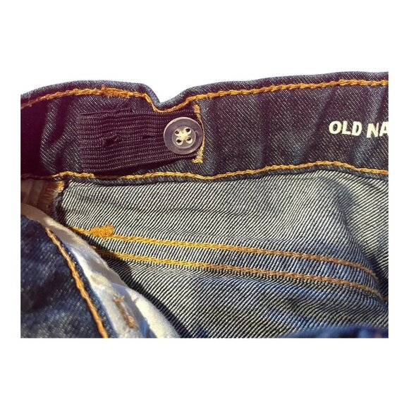 Old Navy Girls High-Rise Adjustable Waist Denim Blue Shorts Size 6 - Picture 8 of 10